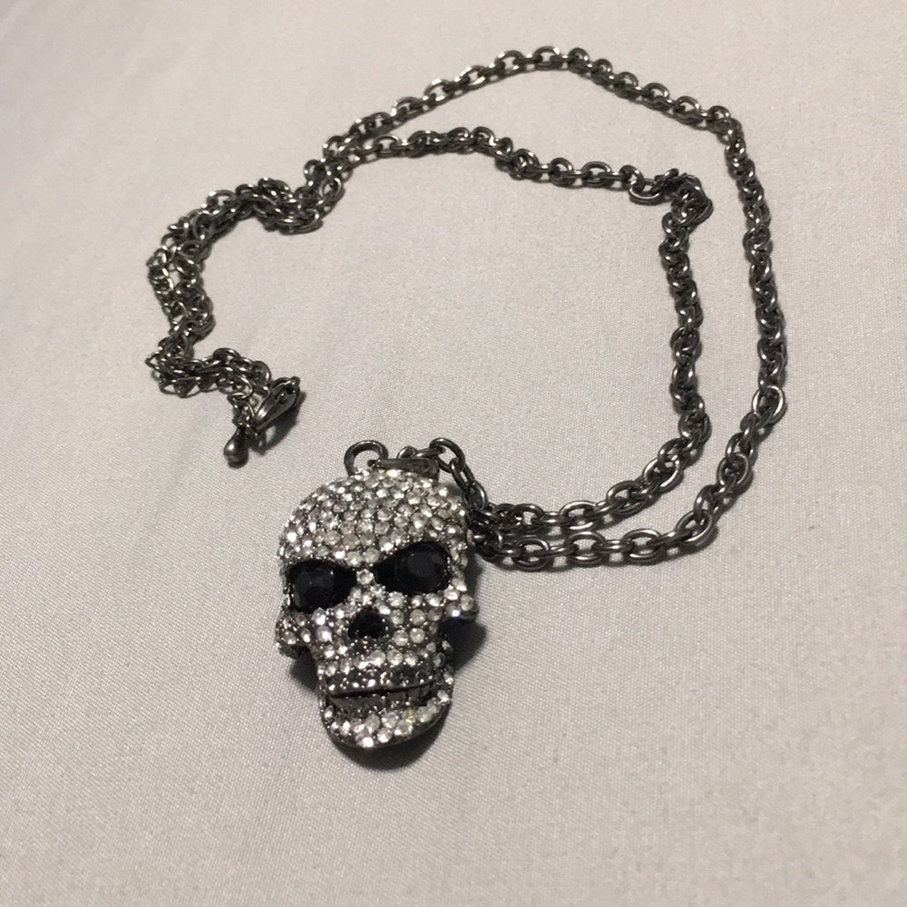Crystal Skull Necklace